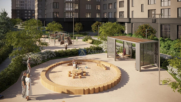 Квартира 1-комн., 46.3 м²