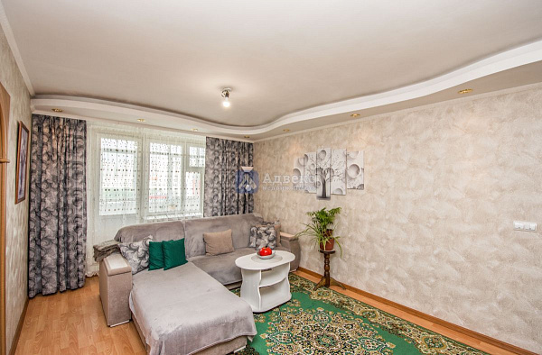 Квартира 3-комн., 91.6 м²