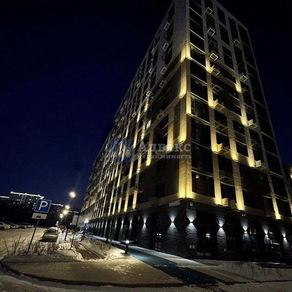 Квартира 1-комн., 33.6 м²