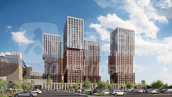 1-к квартира, 34 кв.м.