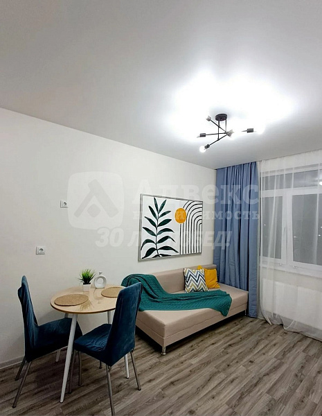 Квартира 1-комн., 37.45 м²