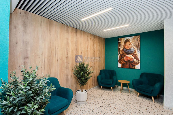 Квартира 1-комн., 41.3 м²