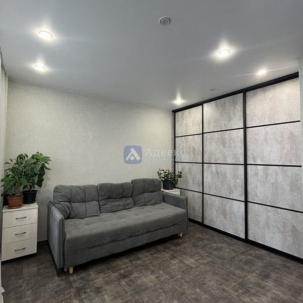 1-к квартира, 38 кв.м.