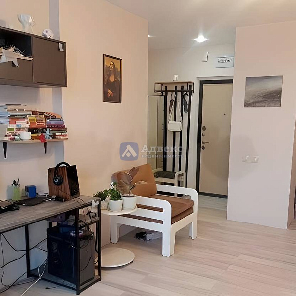 Квартира 1-комн., 41 м²
