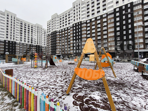 1-к квартира, 39 кв.м.