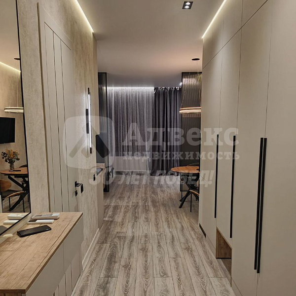 Квартира студия, 36.2 м²