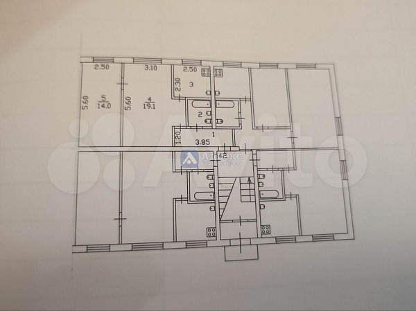 Квартира 2-комн., 46.2 м²