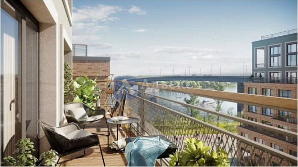 Квартира студия, 22.07 м²