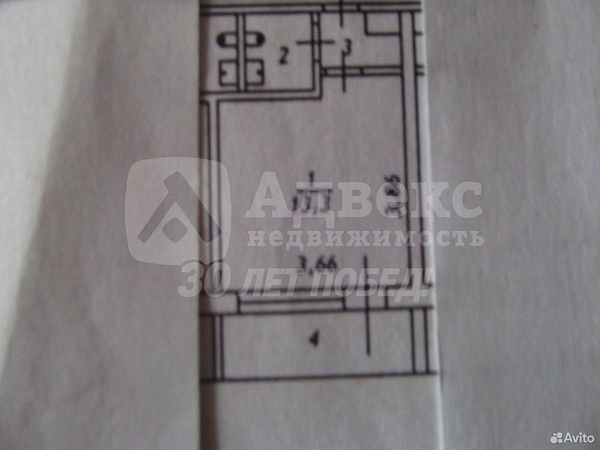 Квартира студия, 17 м²
