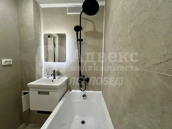 Квартира 1-комн., 34.1 м²