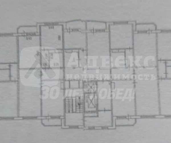 Квартира 1-комн., 39.7 м²