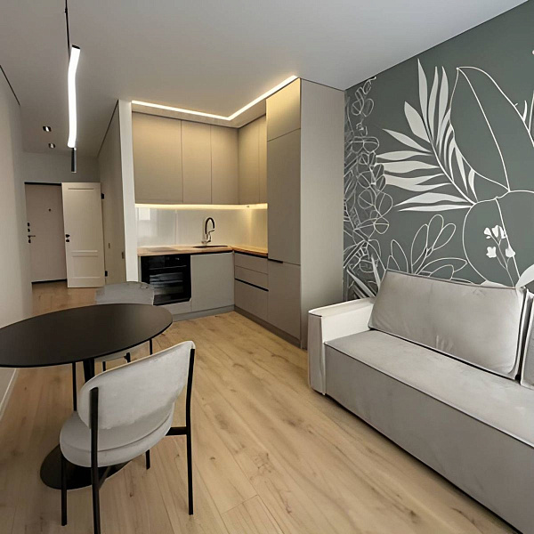 Квартира 1-комн., 40.8 м²