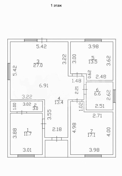 Дача/Коттедж, 100 кв.м.