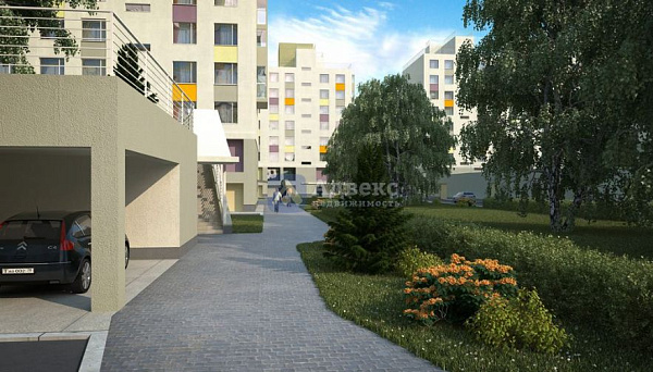 Квартира 1-комн., 37.3 м²
