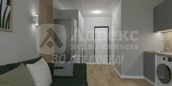 Квартира 1-комн., 39.6 м²