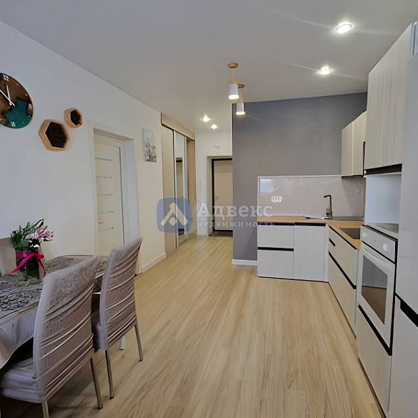 Квартира 1-комн., 46 м²