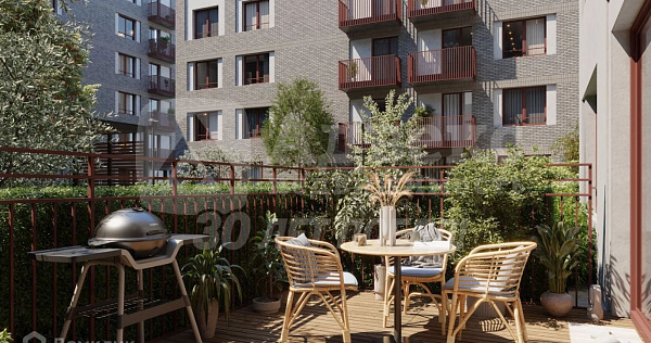 Квартира 2-комн., 38.4 м²