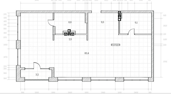 Квартира 3-комн., 114.8 м²