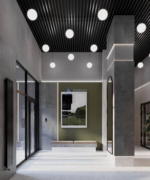 1-к квартира в новостройке, 37 кв.м.