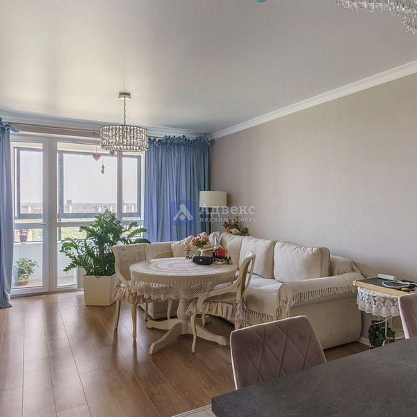 Квартира 3-комн., 85.4 м²