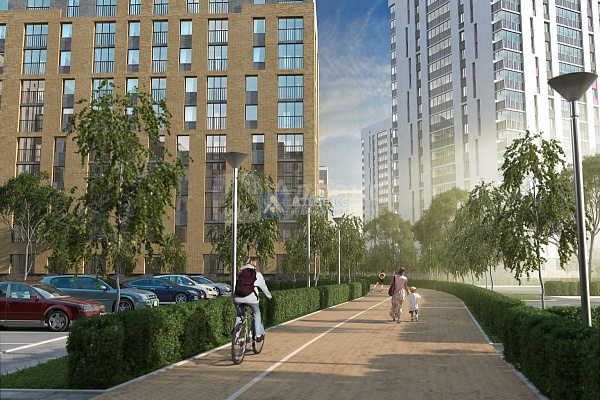 Квартира 3-комн., 93.7 м²