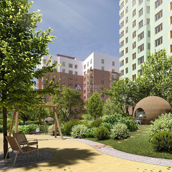 Квартира 2-комн., 54.1 м²