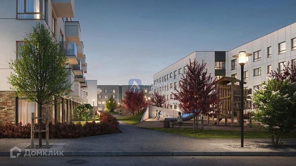 Квартира 1-комн., 44.59 м²