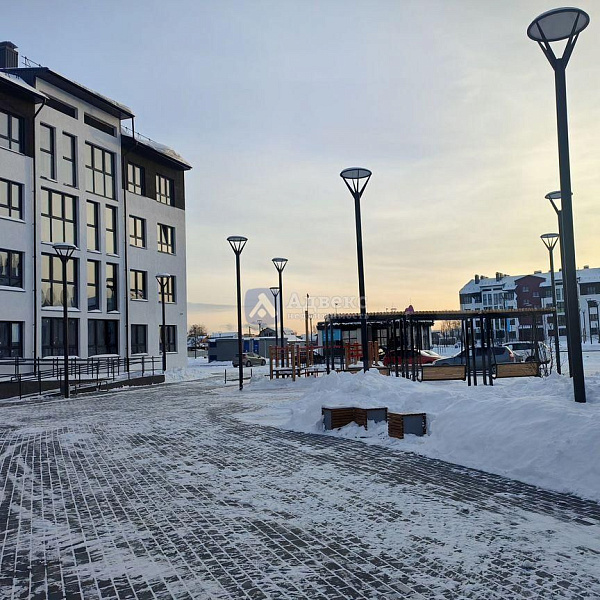 Квартира 1-комн., 54.6 м²