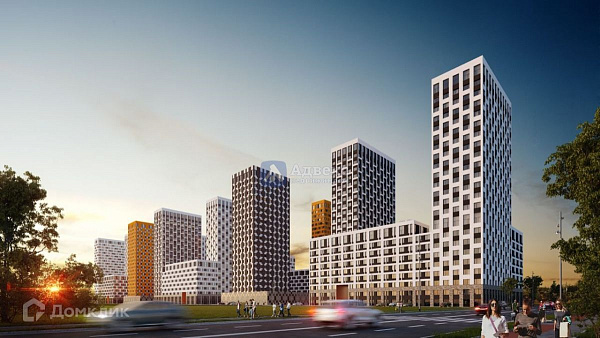 1-к квартира в новостройке, 36 кв.м.