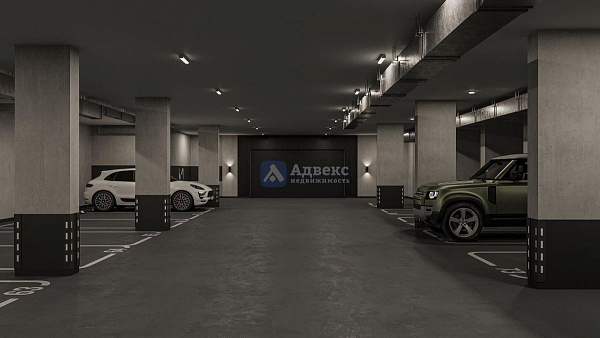 Квартира 1-комн., 44.1 м²