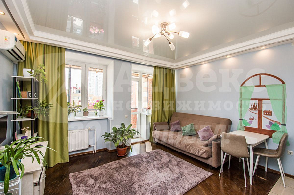 1-к квартира, 37 кв.м.