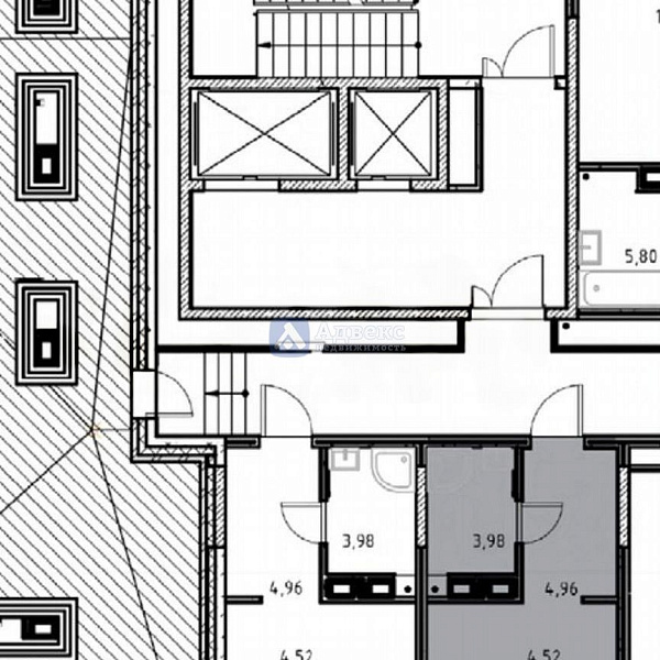 Студия, 22 кв.м.