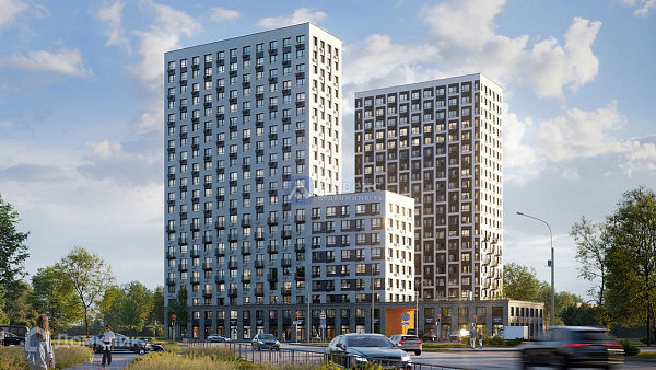 1-к квартира в новостройке, 36 кв.м.