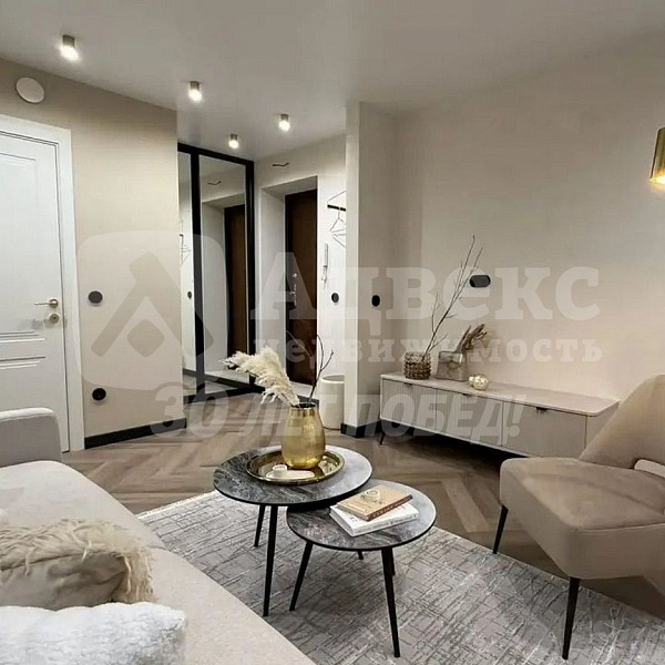 Студия, 34 кв.м.