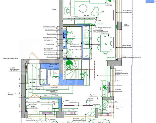 4-к квартира, 121 кв.м.