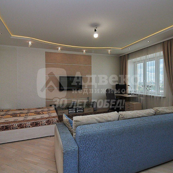 Квартира 3-комн., 133.4 м²