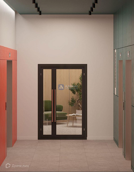 2-к квартира в новостройке, 58 кв.м.