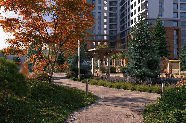 1-к квартира в новостройке, 35 кв.м.