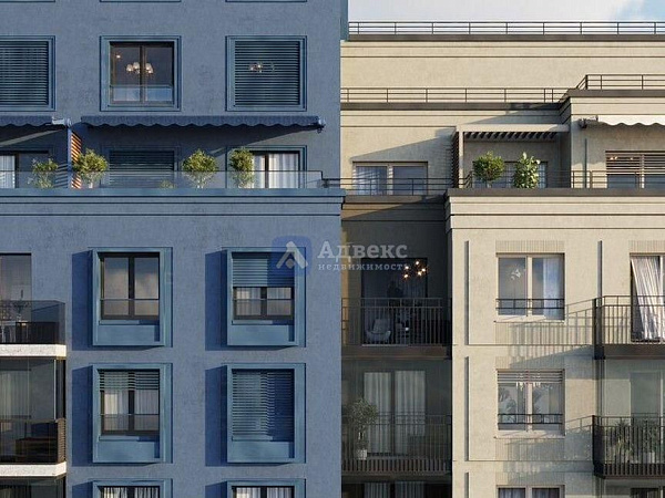Квартира 3-комн., 96.1 м² Квартира 3-комн., 96.1 м²