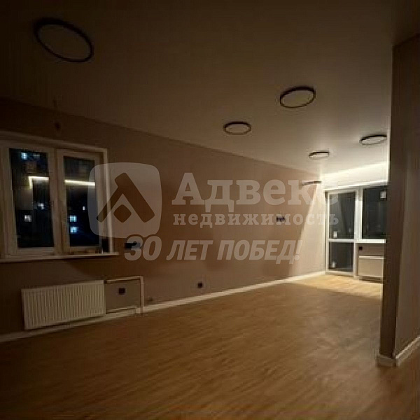 1-к квартира, 46 кв.м.