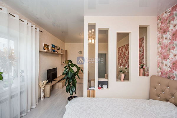 1-к квартира, 59 кв.м.