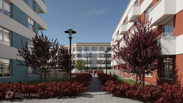 Квартира 1-комн., 44.59 м²