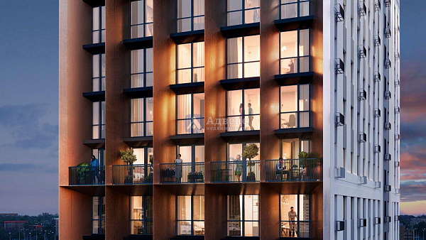 Квартира 1-комн., 28 м²