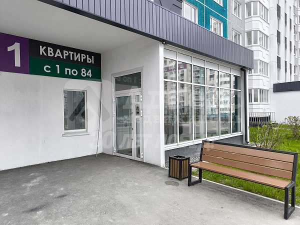 1-к квартира, 39 кв.м.