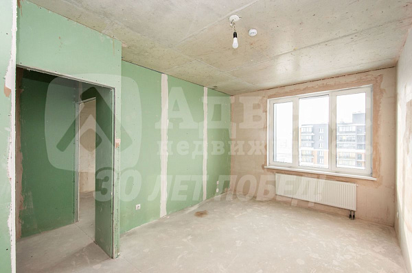 Квартира 1-комн., 37.9 м²