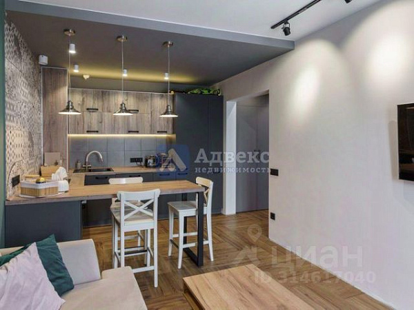 2-к квартира, 58 кв.м.