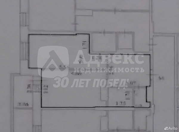 1-к квартира, 40 кв.м.