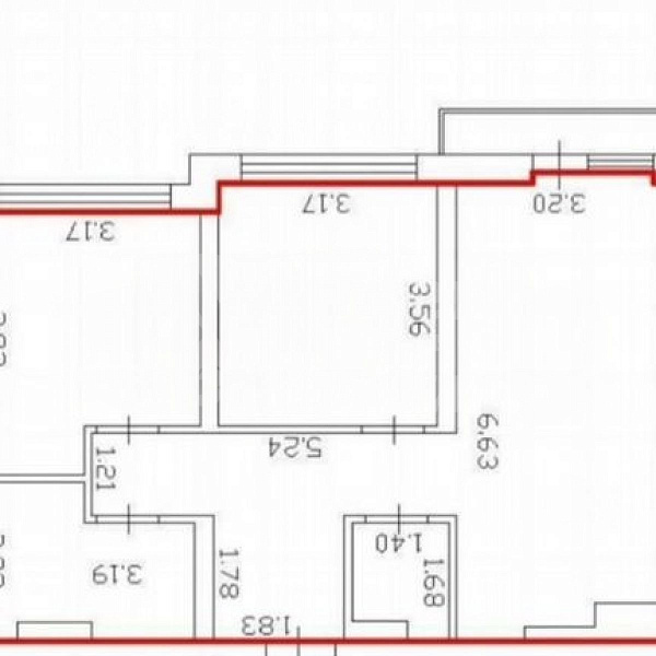 Квартира 3-комн., 63 м²