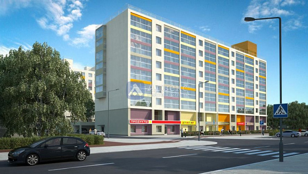 Квартира 1-комн., 37.3 м²