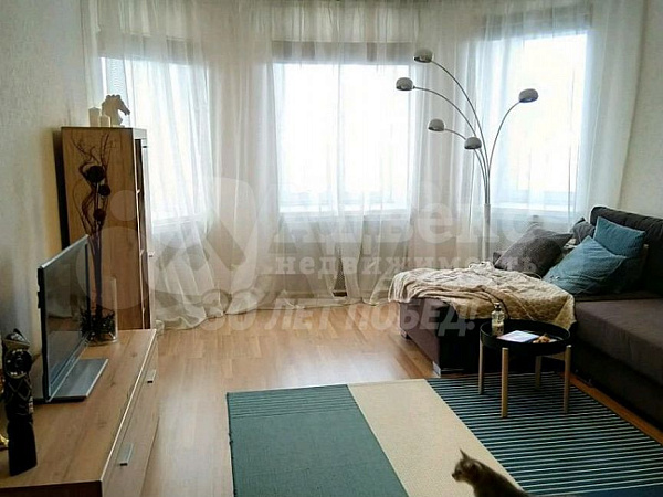 Квартира 1-комн., 45.5 м²